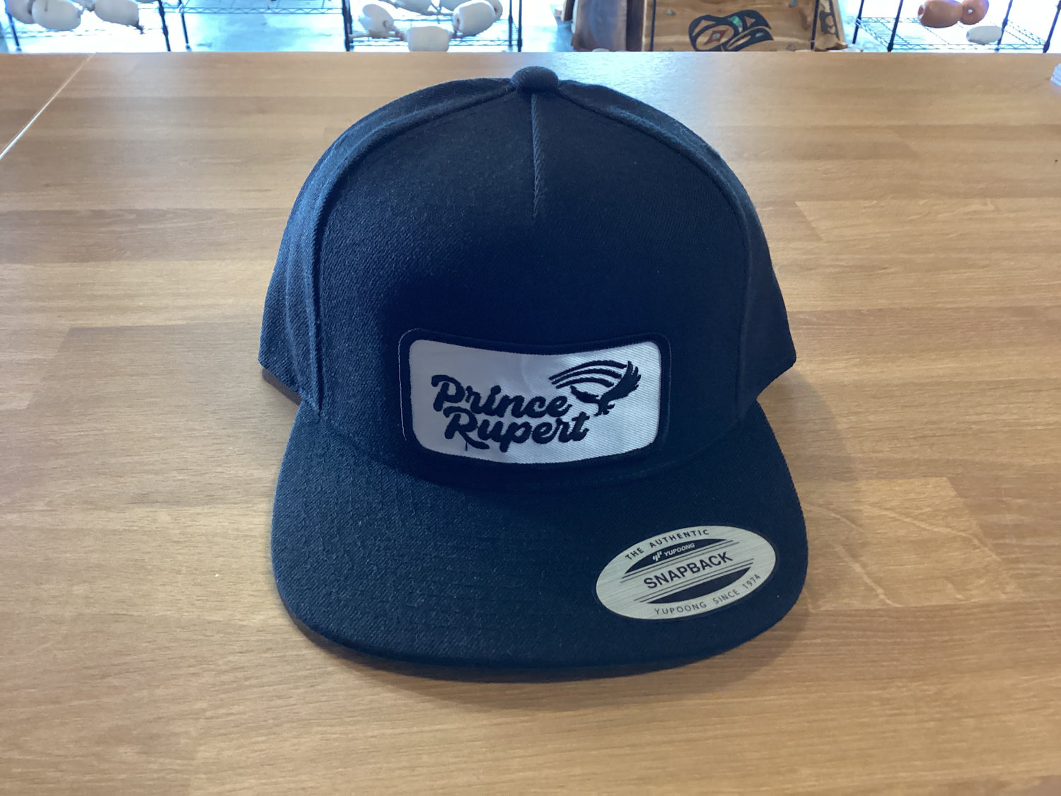 Flat Brim Prince Rupert Hat - Black